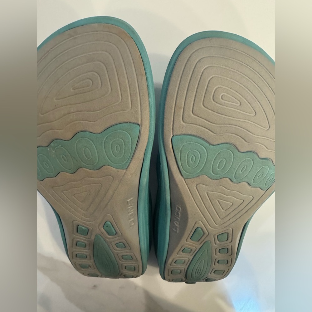 Aetrex lynco orthotic Teal Flip Flop Sandals - Picture 4 of 6